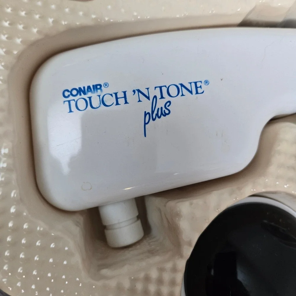 Conair White Touch N Tone Plus Massager Infrared Heat Lamp  Vintage 90s